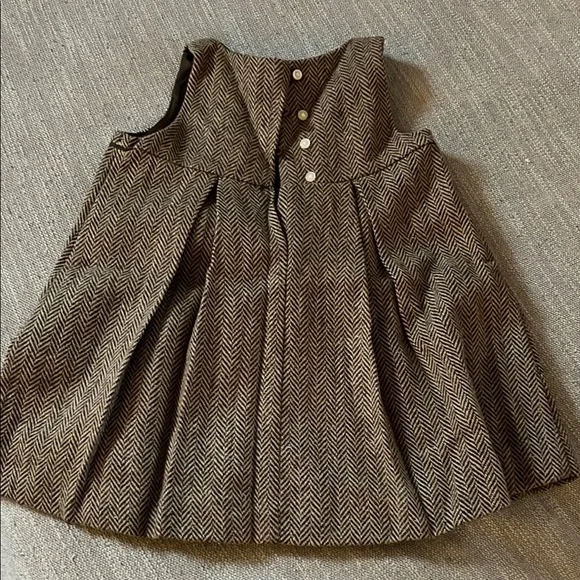 Herringbone Sleeveless Dress - Picture 3 of 4